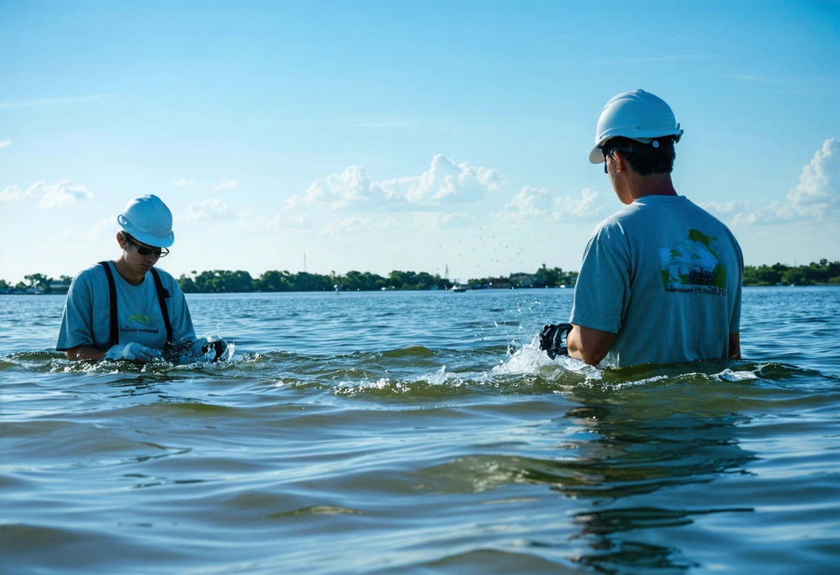 Scientists monitoring Sarasota Bay water quality with advanced technology